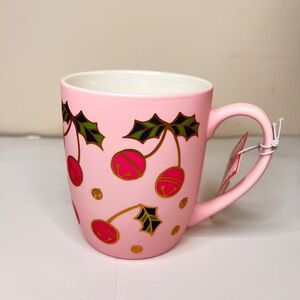 Peppermint And Pine Cherry Christmas Mug